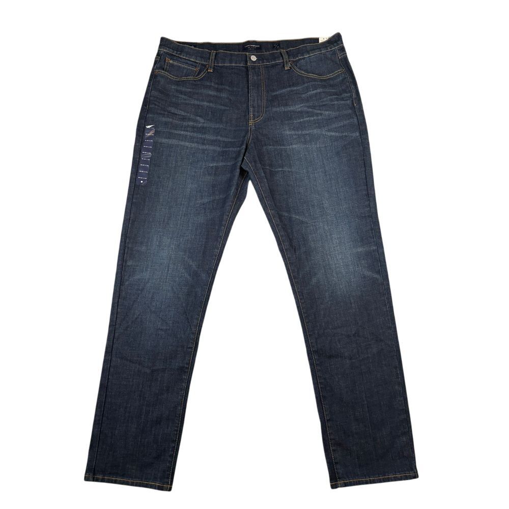 COPY - Lucky Brand Jeans Mens 40x32 410 Athletic Slim Dark Wash Denim Classic S…